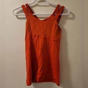Lululemon red workout tank - size 4
